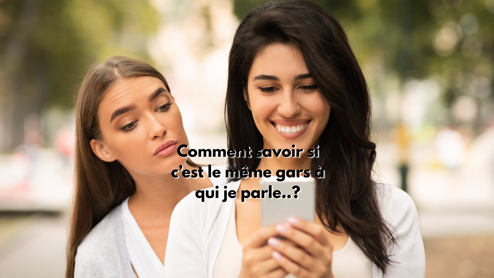 Comment savoir si c'est le même gars à qui je parle?